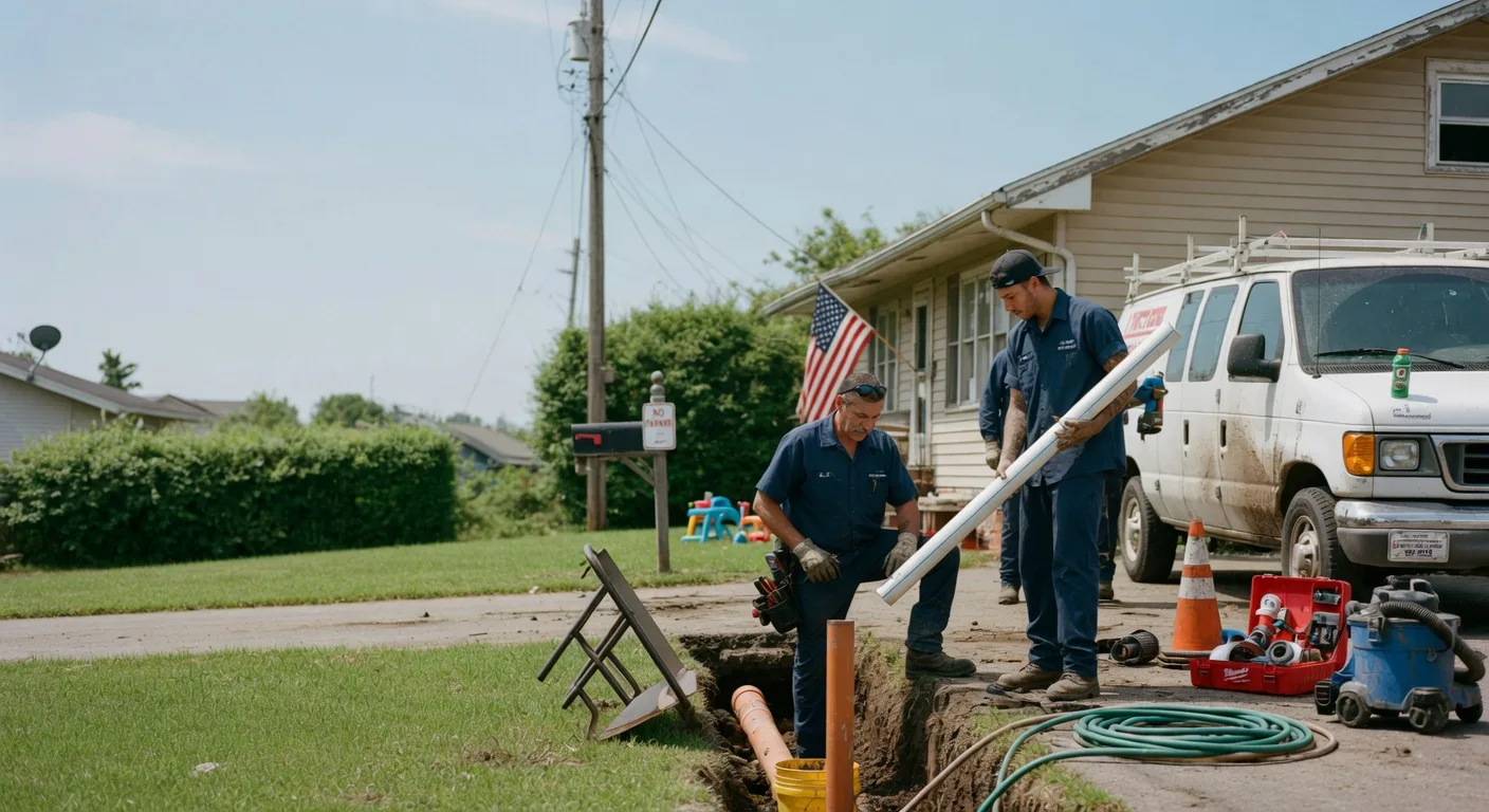 Drain Cleaning in Wall, TX near me